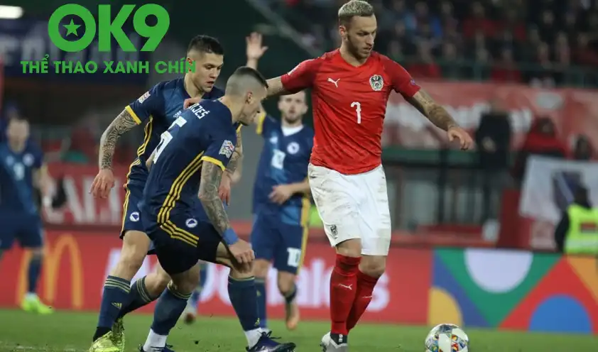 Áo nhiều khả năng sẽ có 3 điểm trước Bosnia & Herzegovina. (Ảnh: Internet) Áo nhiều khả năng sẽ có 3 điểm trước Bosnia & Herzegovina. (Ảnh: Internet)