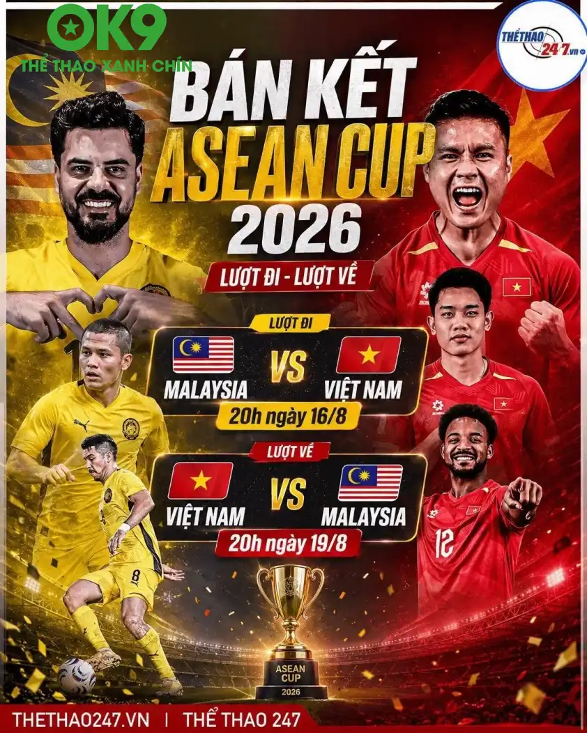 Trận đấu giữa Việt Nam vs Malaysia luôn diễn ra vô cùng kịch tính